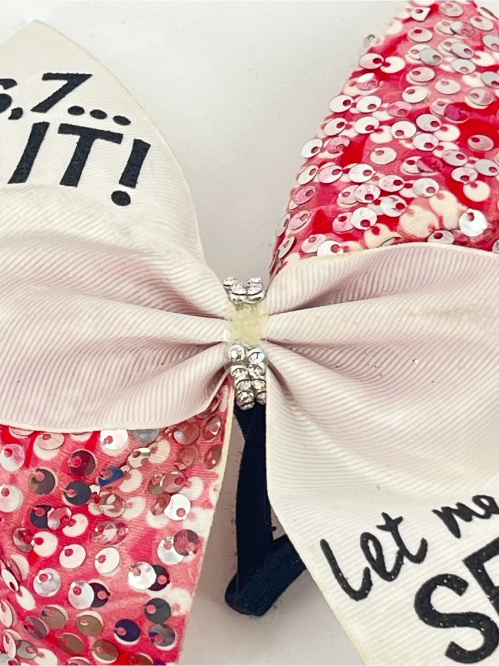 Lot of 4 Cheer Hair Bows JoJo Siwa Taylor Swift Neon Y2K Dance Competition